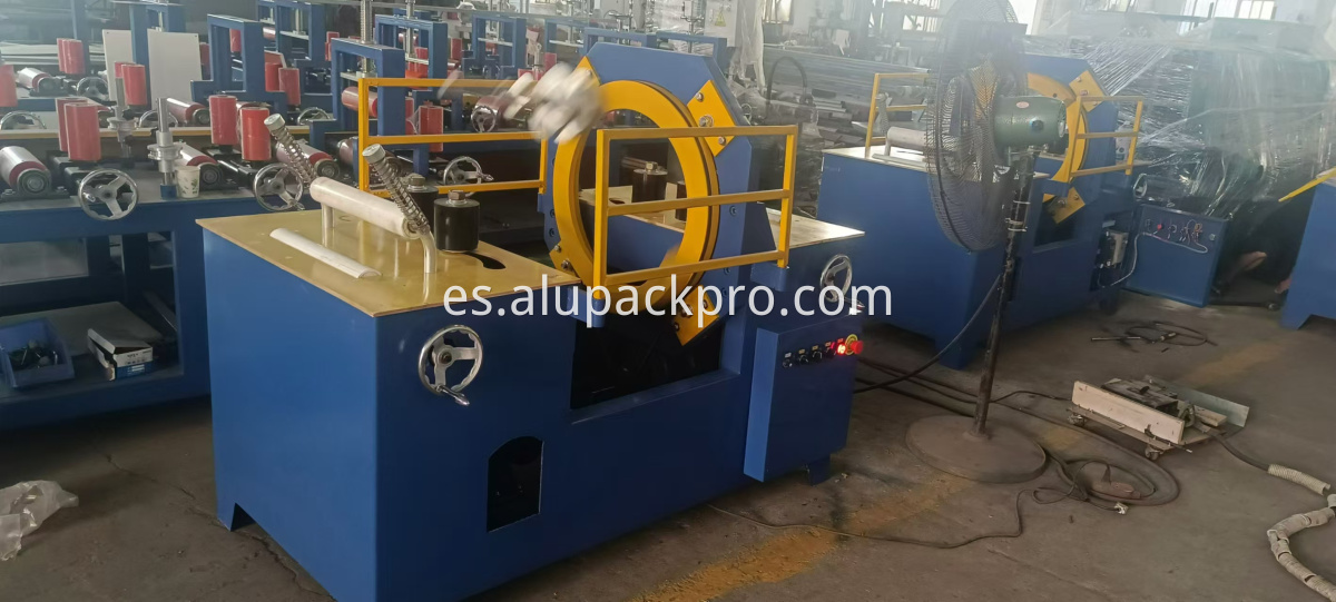 wrapping package machine